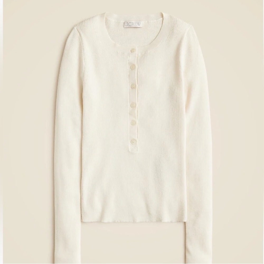 🌷J.CREW Henley Top - NWT🌷